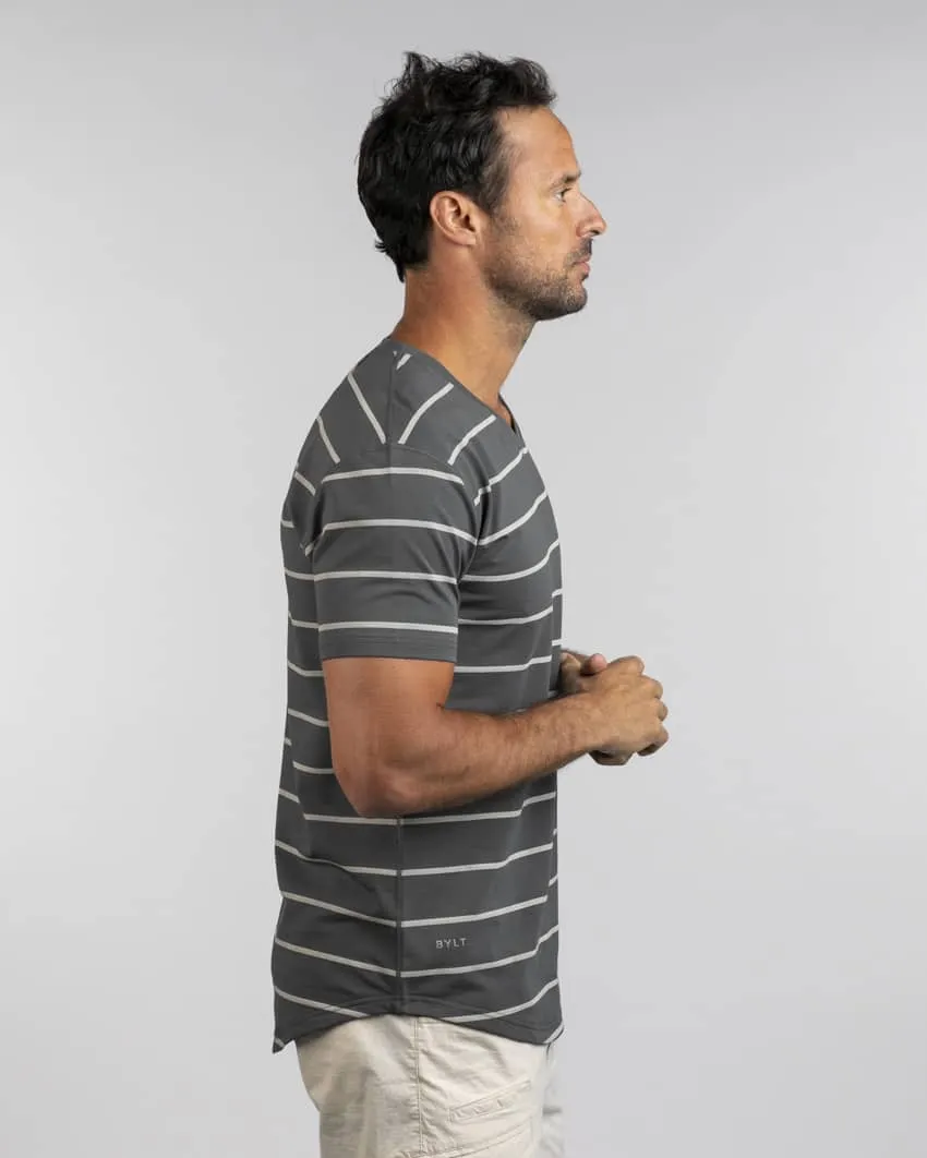 Drop-Cut V-Neck: LUX