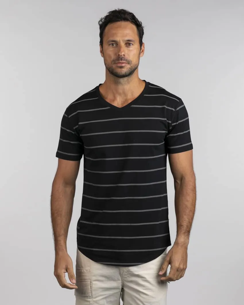 Drop-Cut V-Neck: LUX