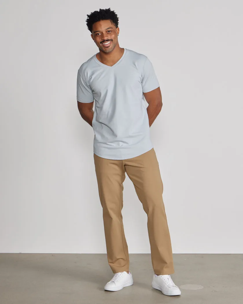 Drop-Cut V-Neck: LUX