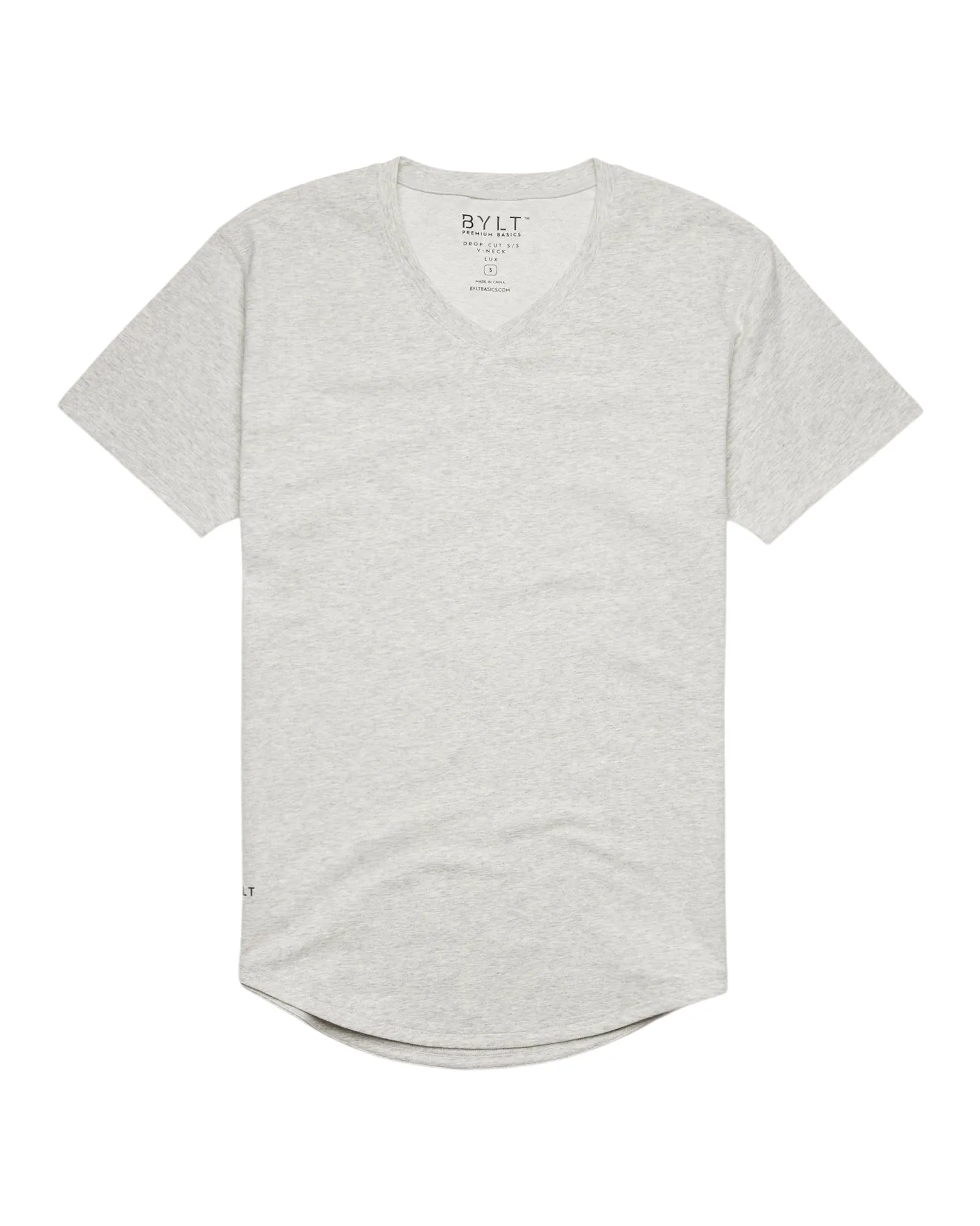 Drop-Cut V-Neck: LUX