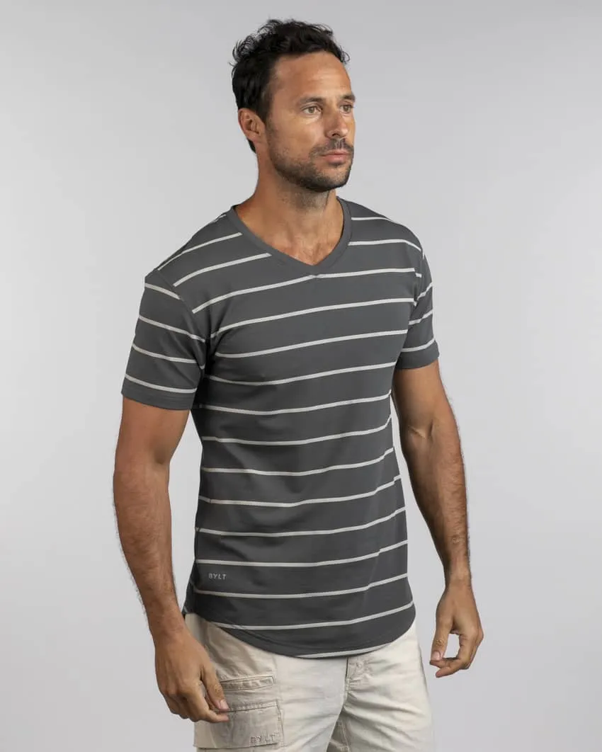 Drop-Cut V-Neck: LUX