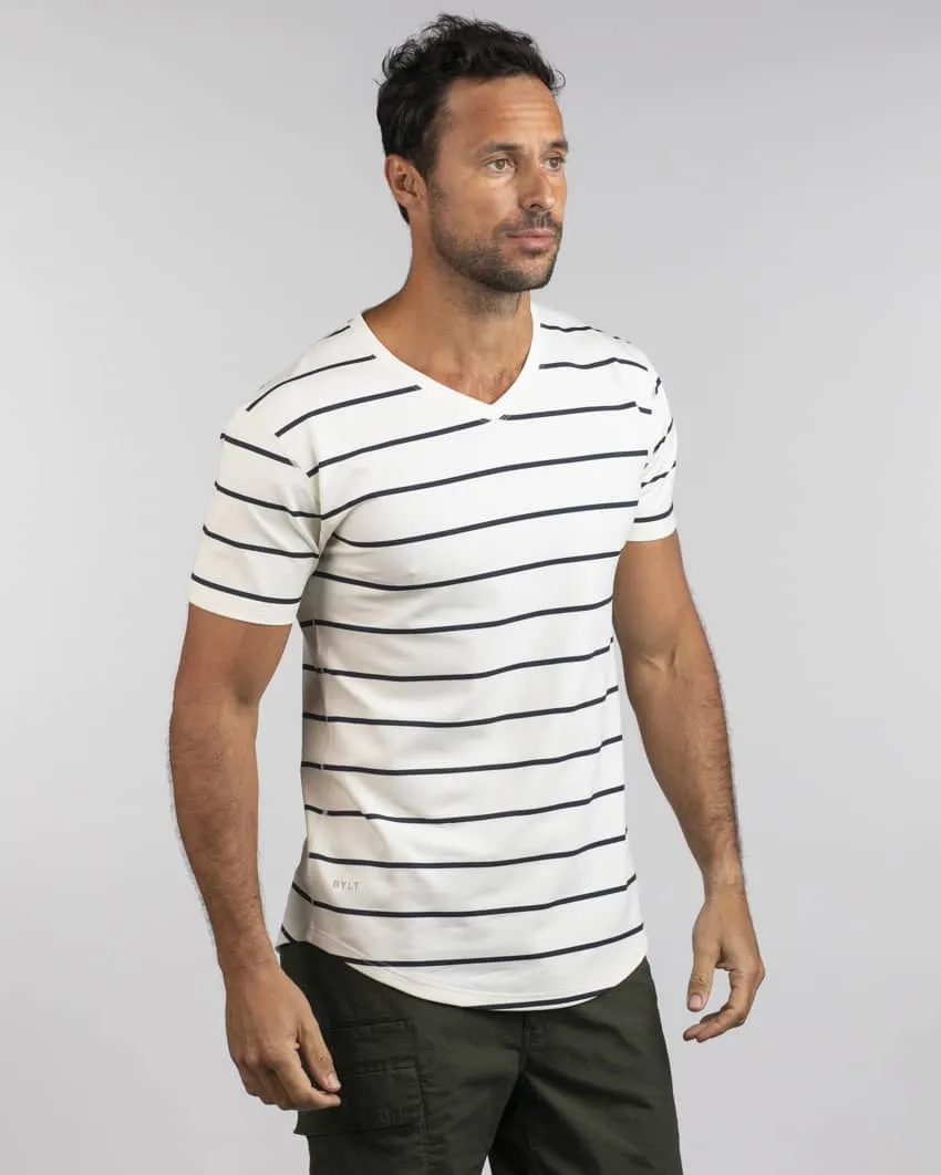 Drop-Cut V-Neck: LUX