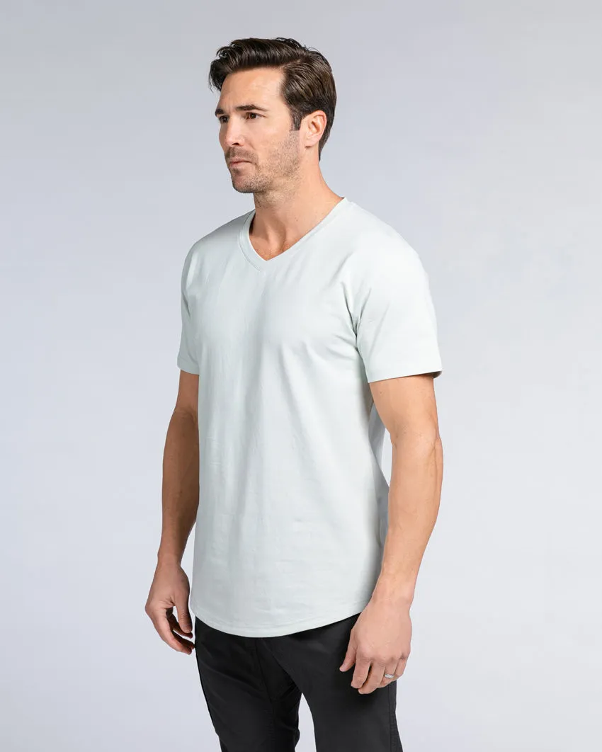 Drop-Cut V-Neck: LUX