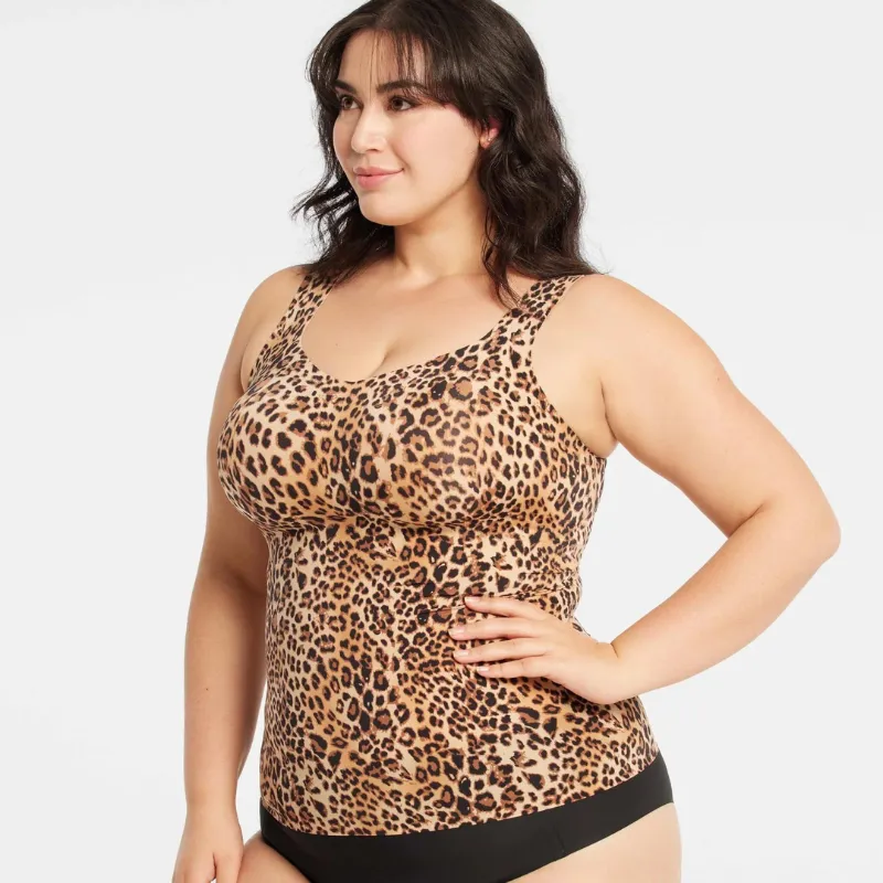 Evelyn & Bobbie Defy Bra Tank Leopard