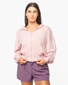 Gabi Zip Up - Pink Lemonade