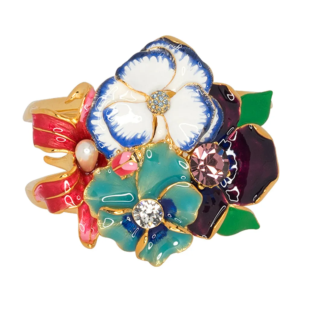 Garden Multi Flower Cuff