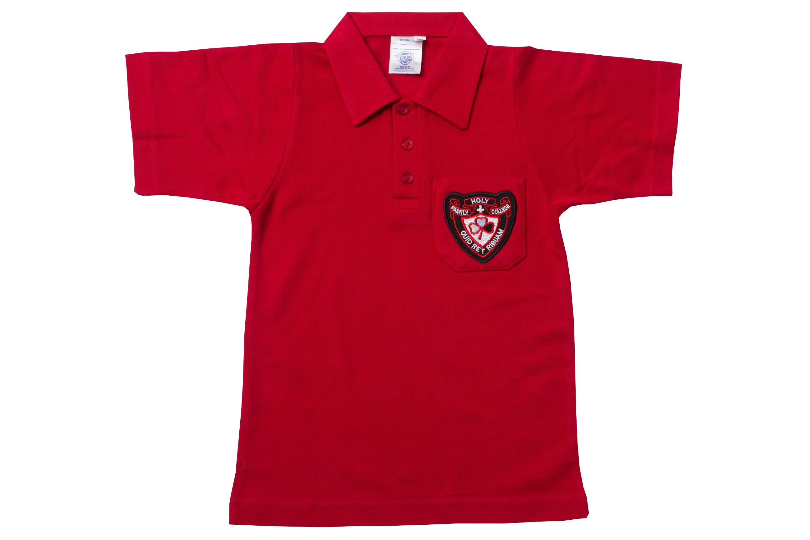 Golf Shirt EMB - Holy Family College (P.E)