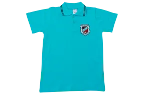 Golf Shirt Turq Short Sleeve EMB - Star High