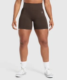 Gymshark Adapt Monogram Seamless Shorts - Archive Brown/Soul Brown