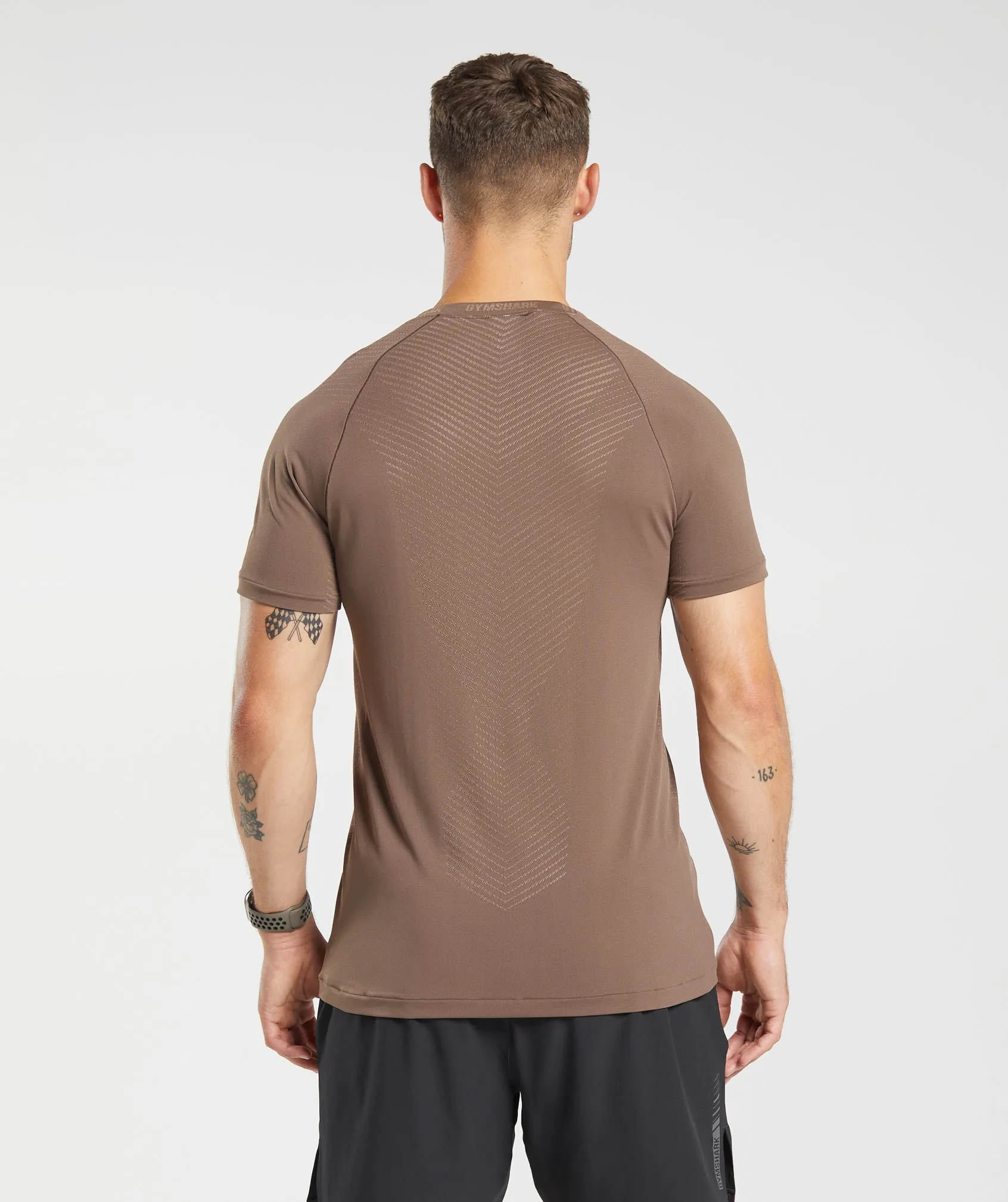 Gymshark Apex Seamless T-Shirt - Soft Brown/Taupe Brown