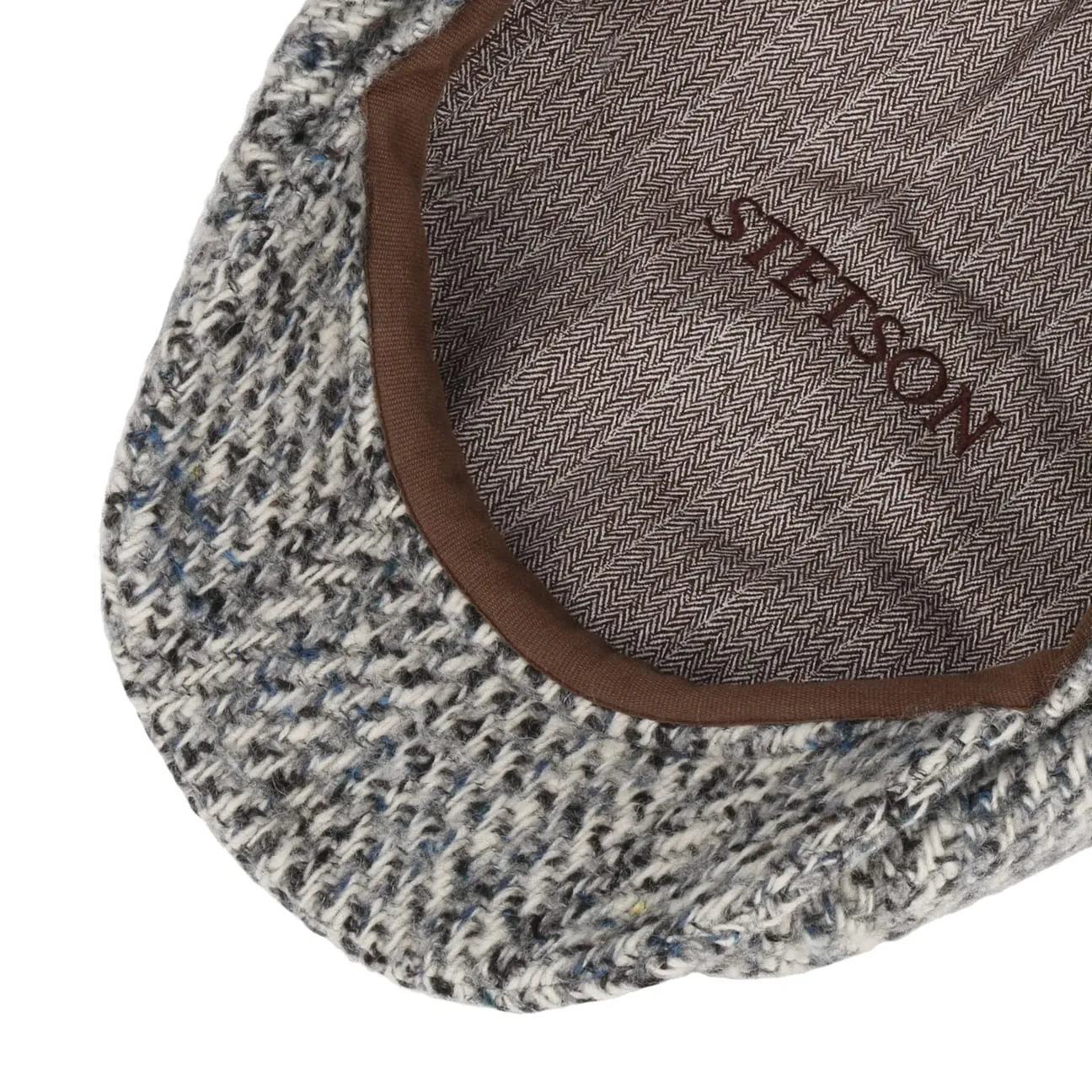 Hatteras Hoback Virgin WoolNewsboy Cap by Stetson