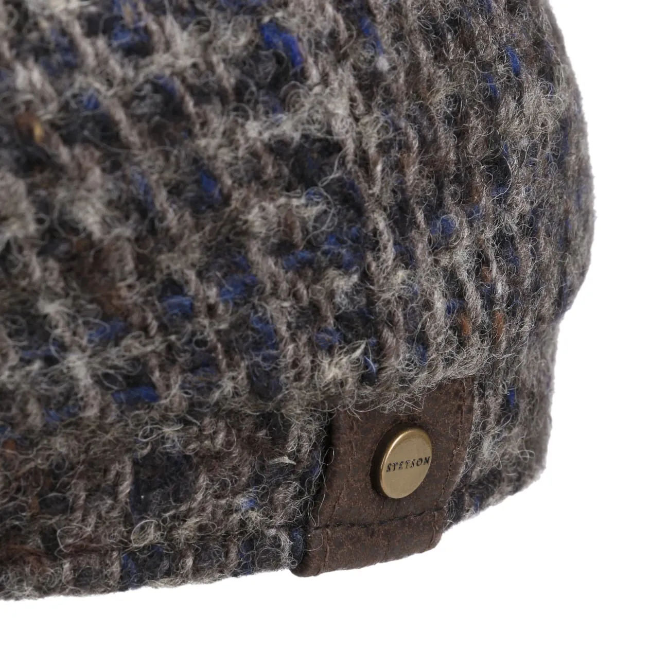 Hatteras Hoback Virgin WoolNewsboy Cap by Stetson