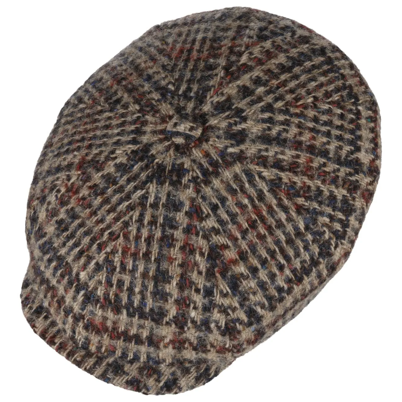 Hatteras Hoback Virgin WoolNewsboy Cap by Stetson