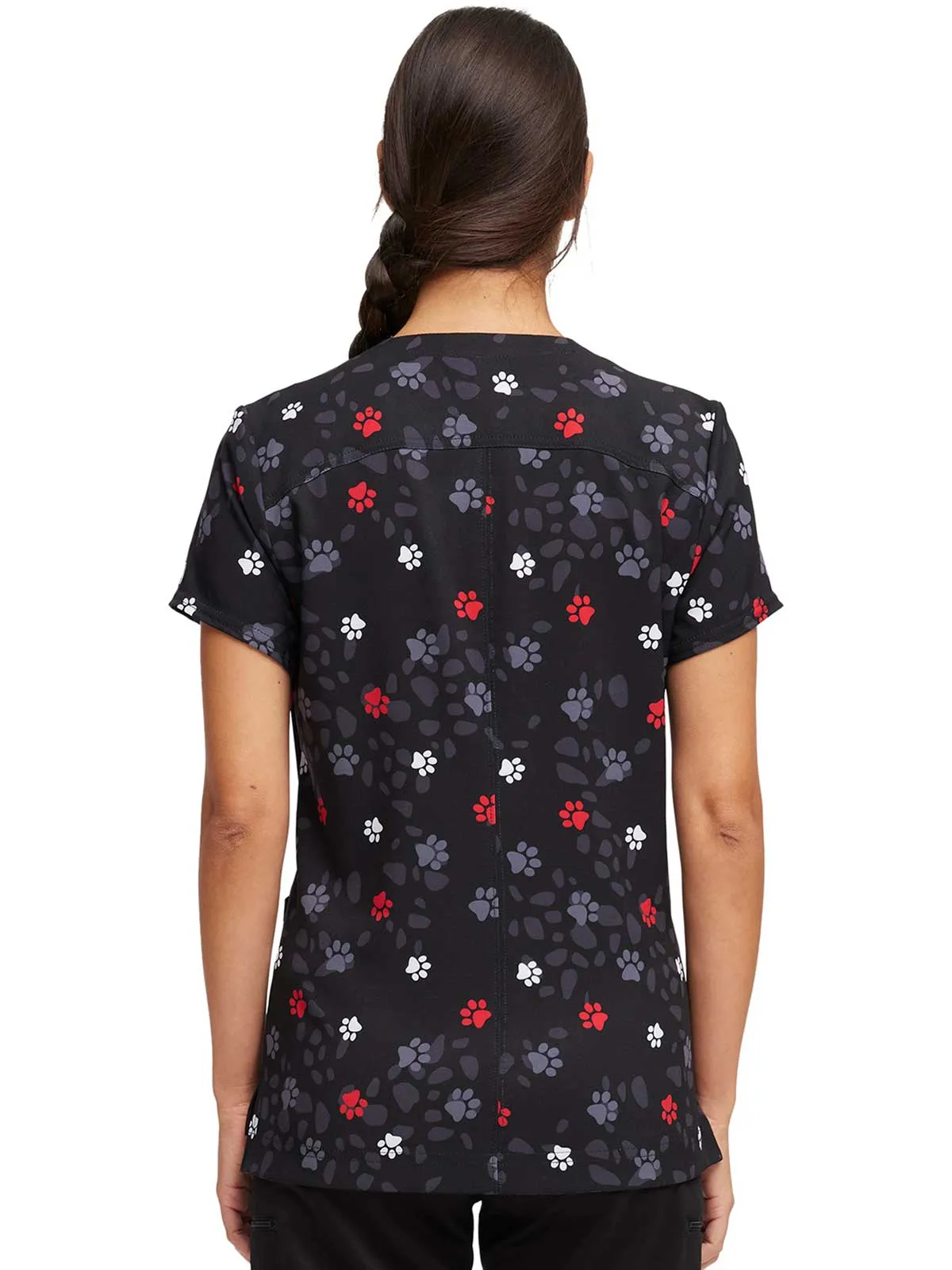 HeartSoul Prints - Women's V-Neck Print Top