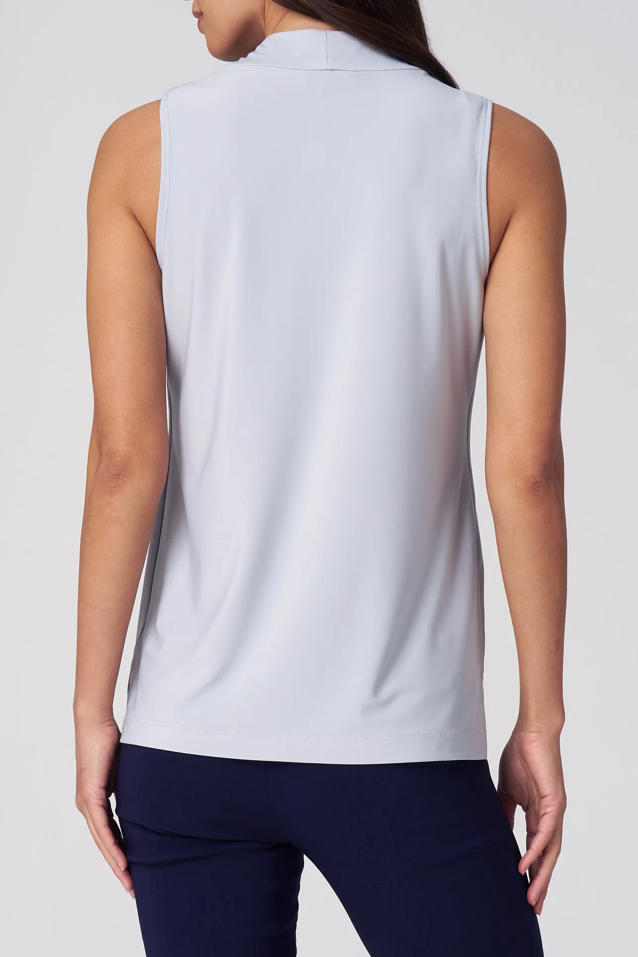 Luxe Stretch Sleeveless V-Neck