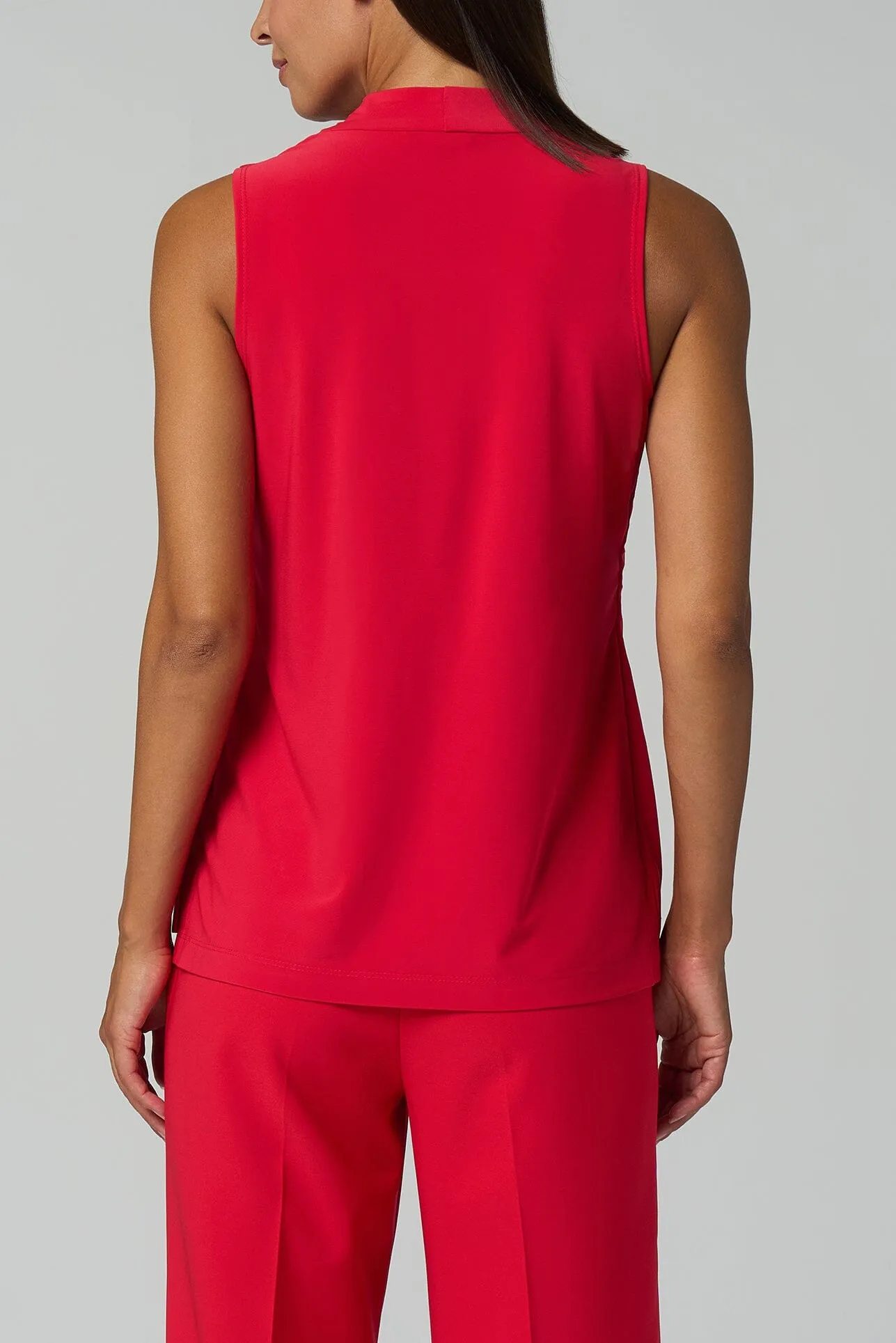 Luxe Stretch Sleeveless V-Neck