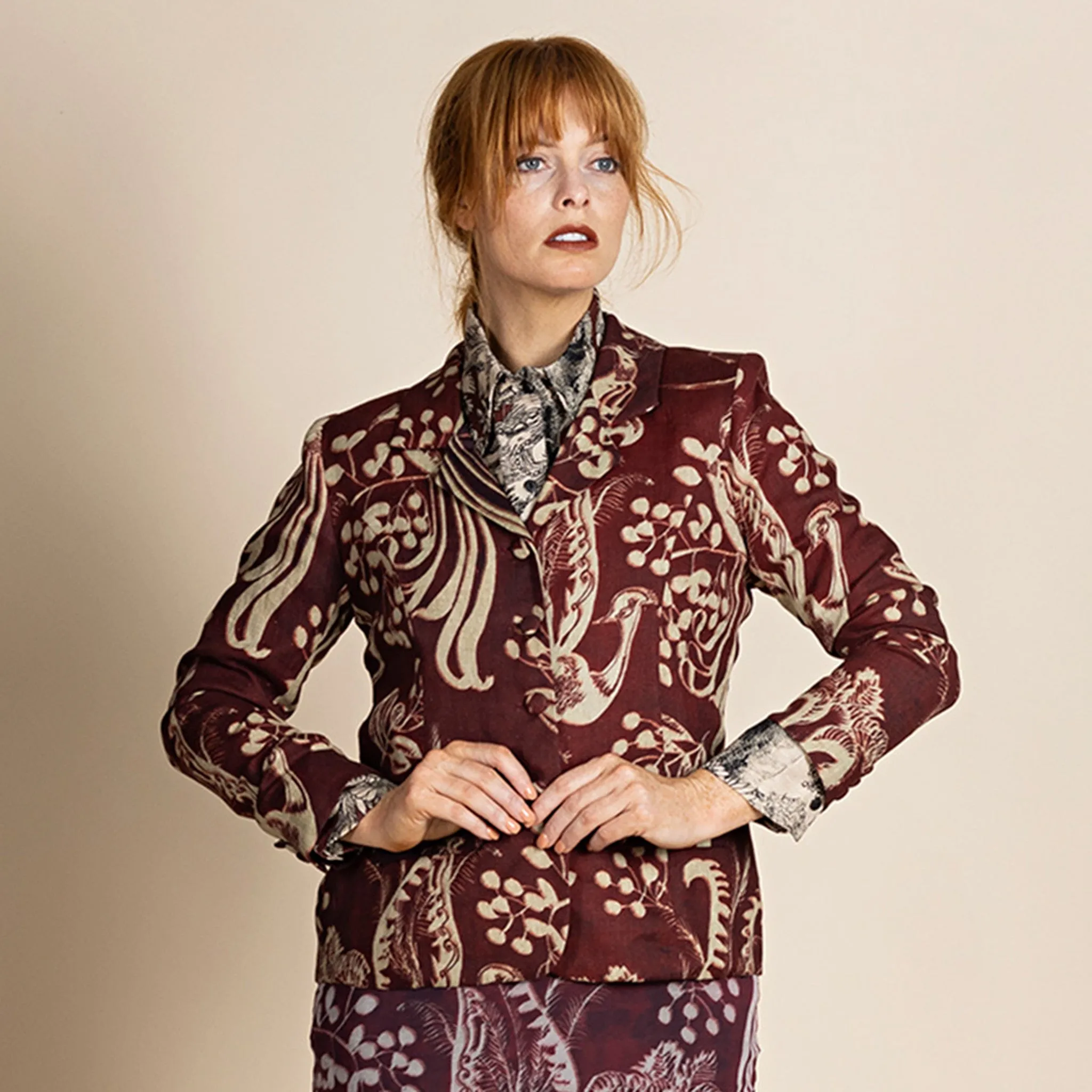 lyrebird tapestry keaton jacket