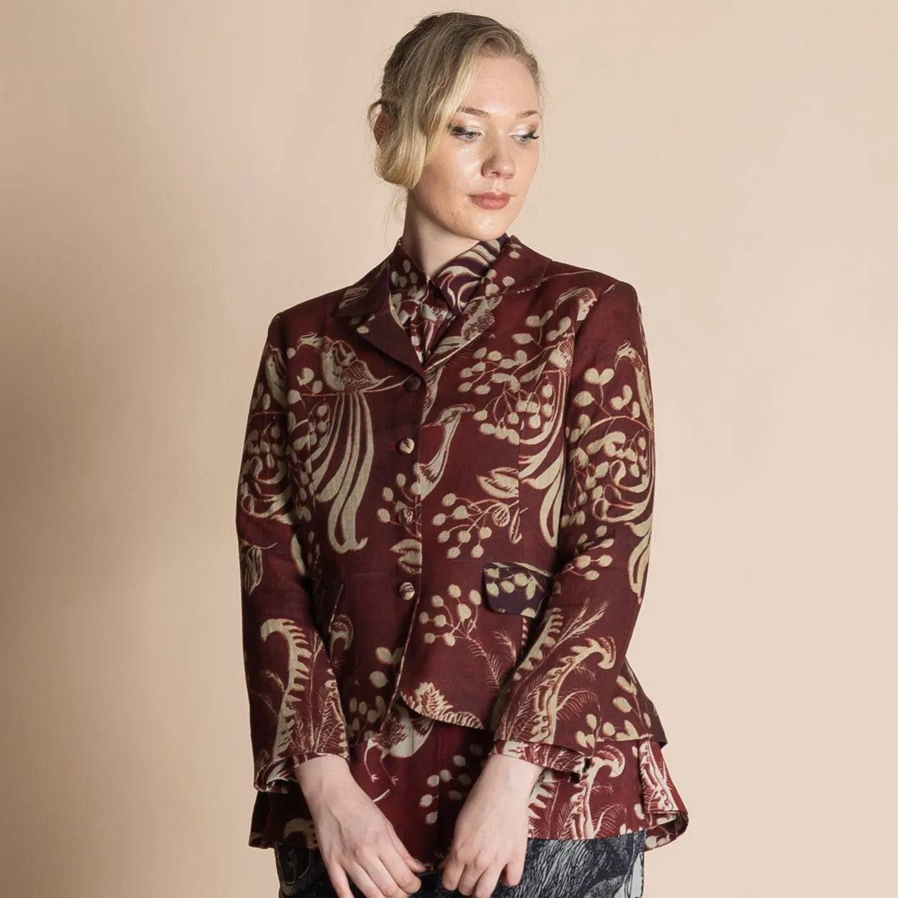 lyrebird tapestry keaton jacket