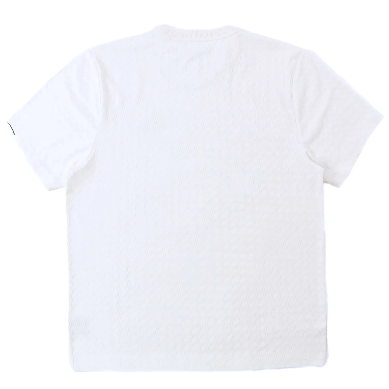 M121 Modena Knit Crewneck Tee - White