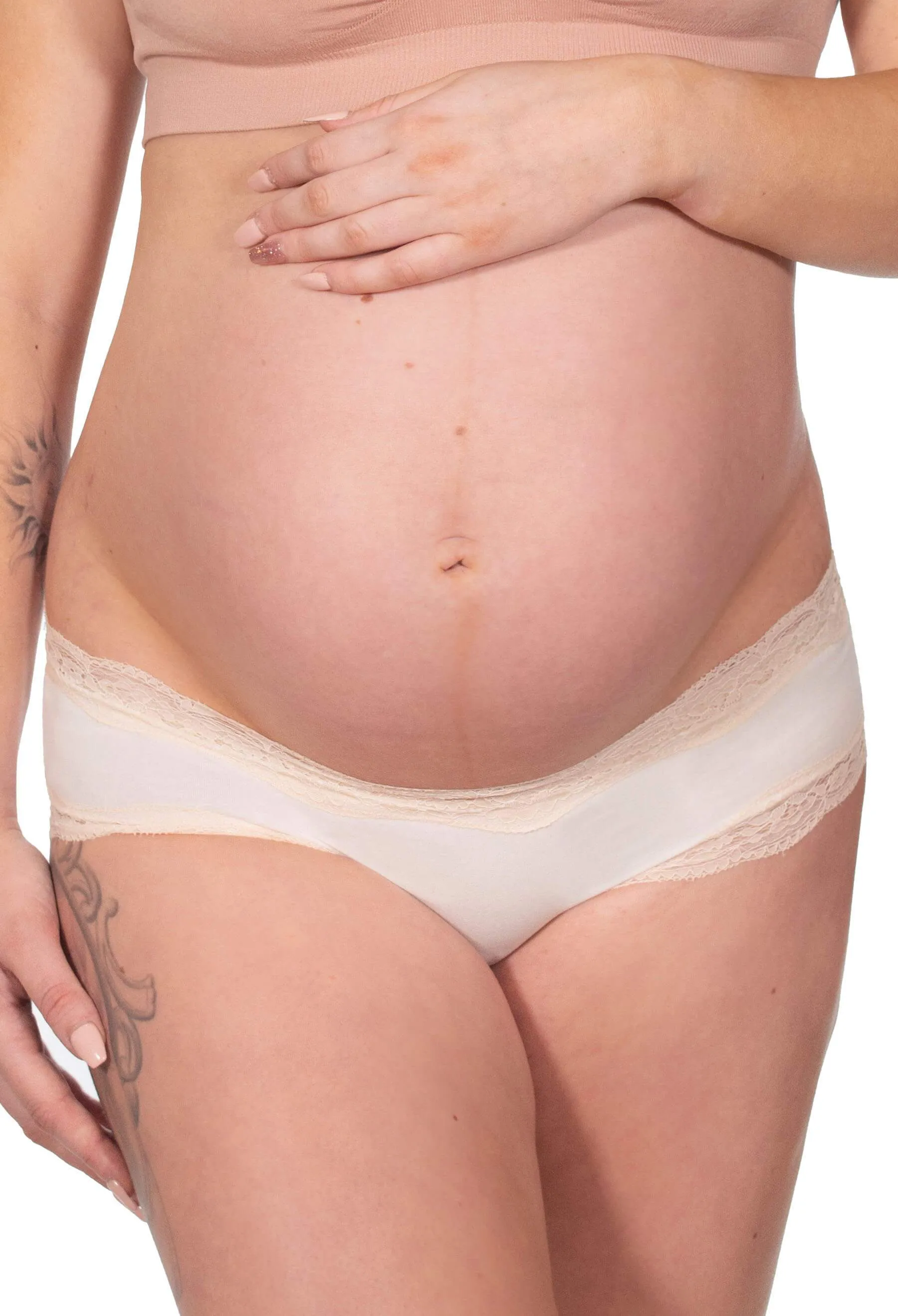 Maternity Cotton Low Rise Hipster Brief