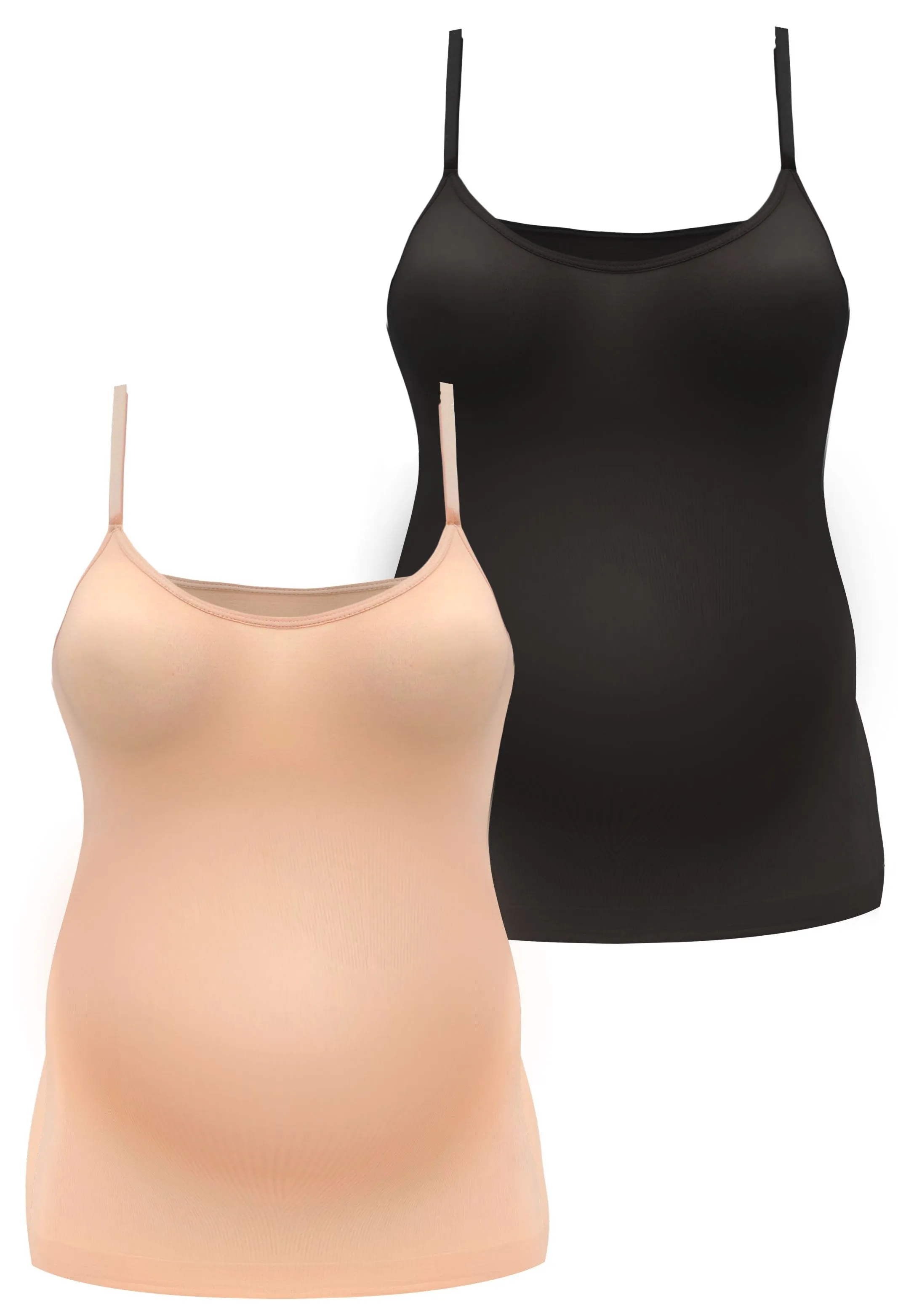 Maternity Ultra Light Shaping Camisole - 2 Pack