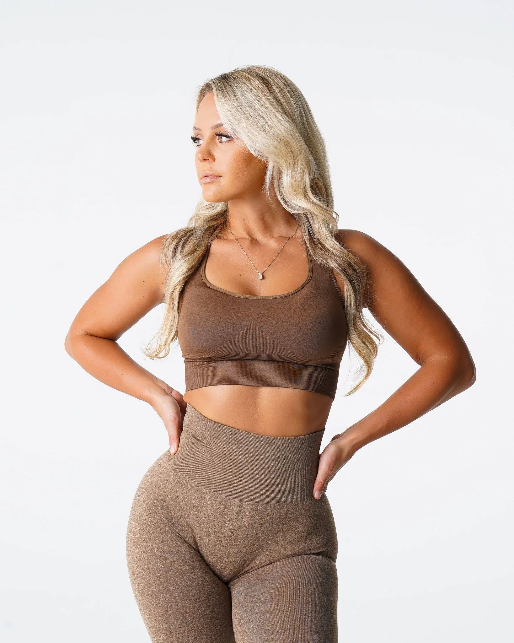 Mocha Ignite Seamless Bra