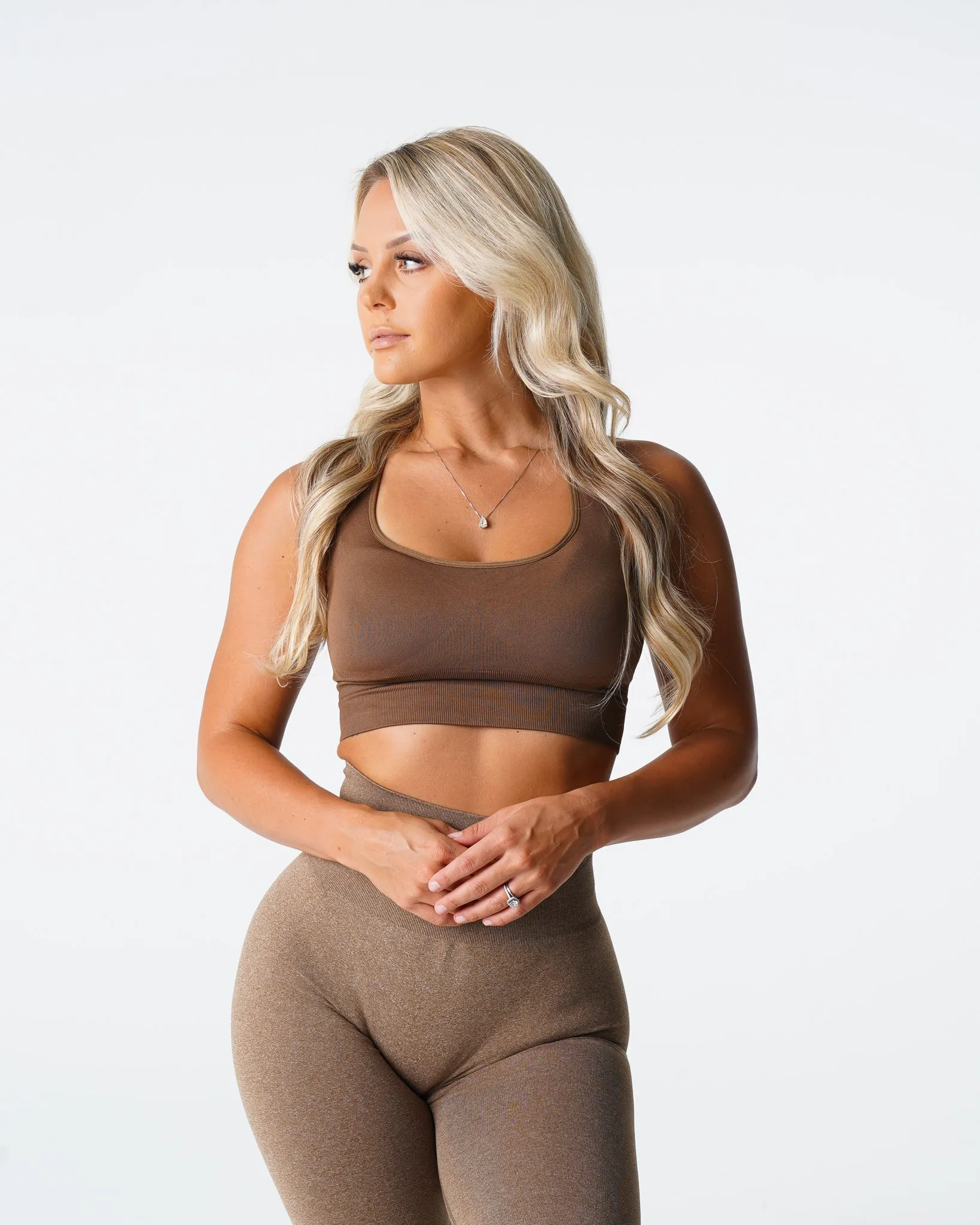 Mocha Ignite Seamless Bra