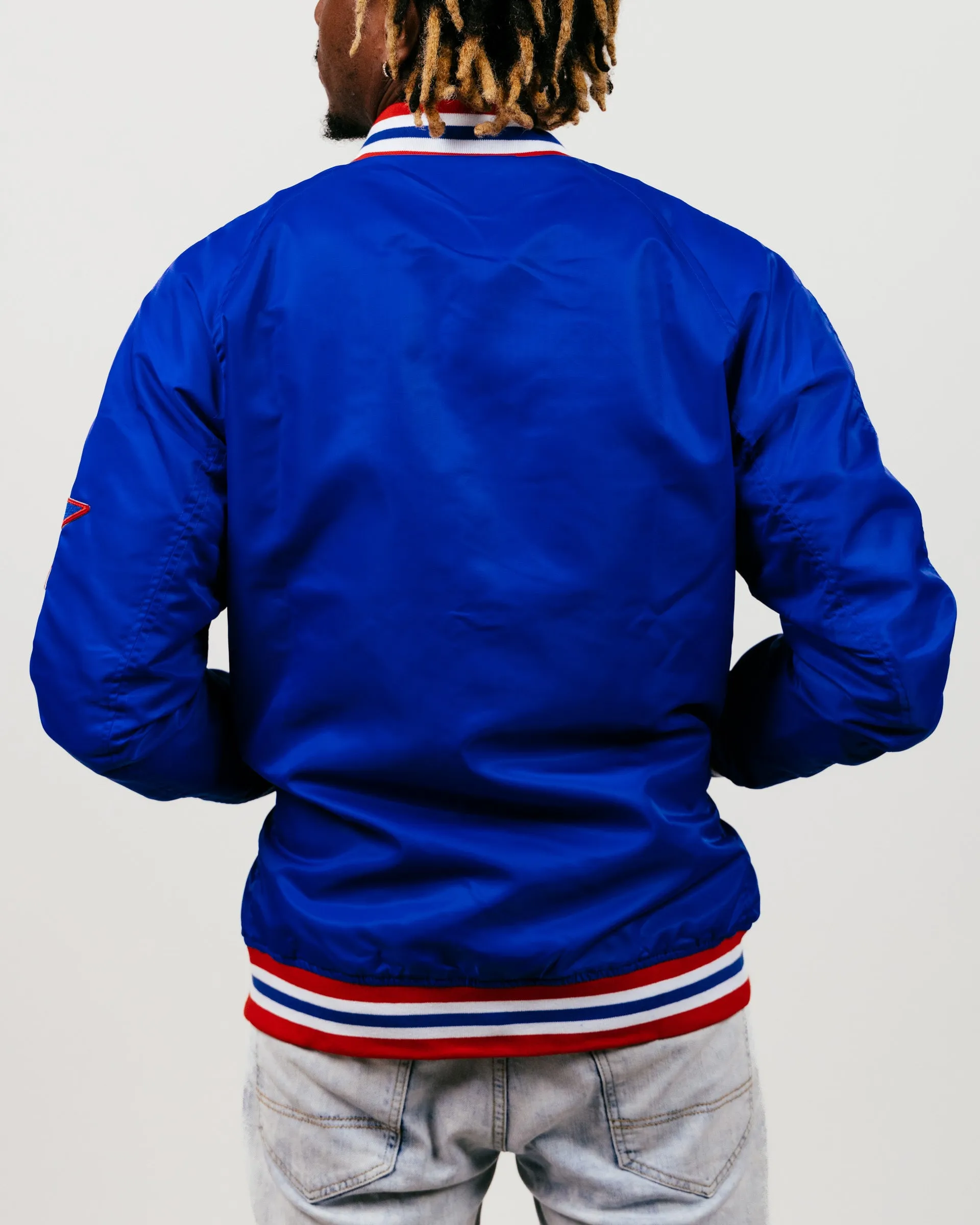 NLBM Royal Blue St. Louis Stars Varsity Jacket