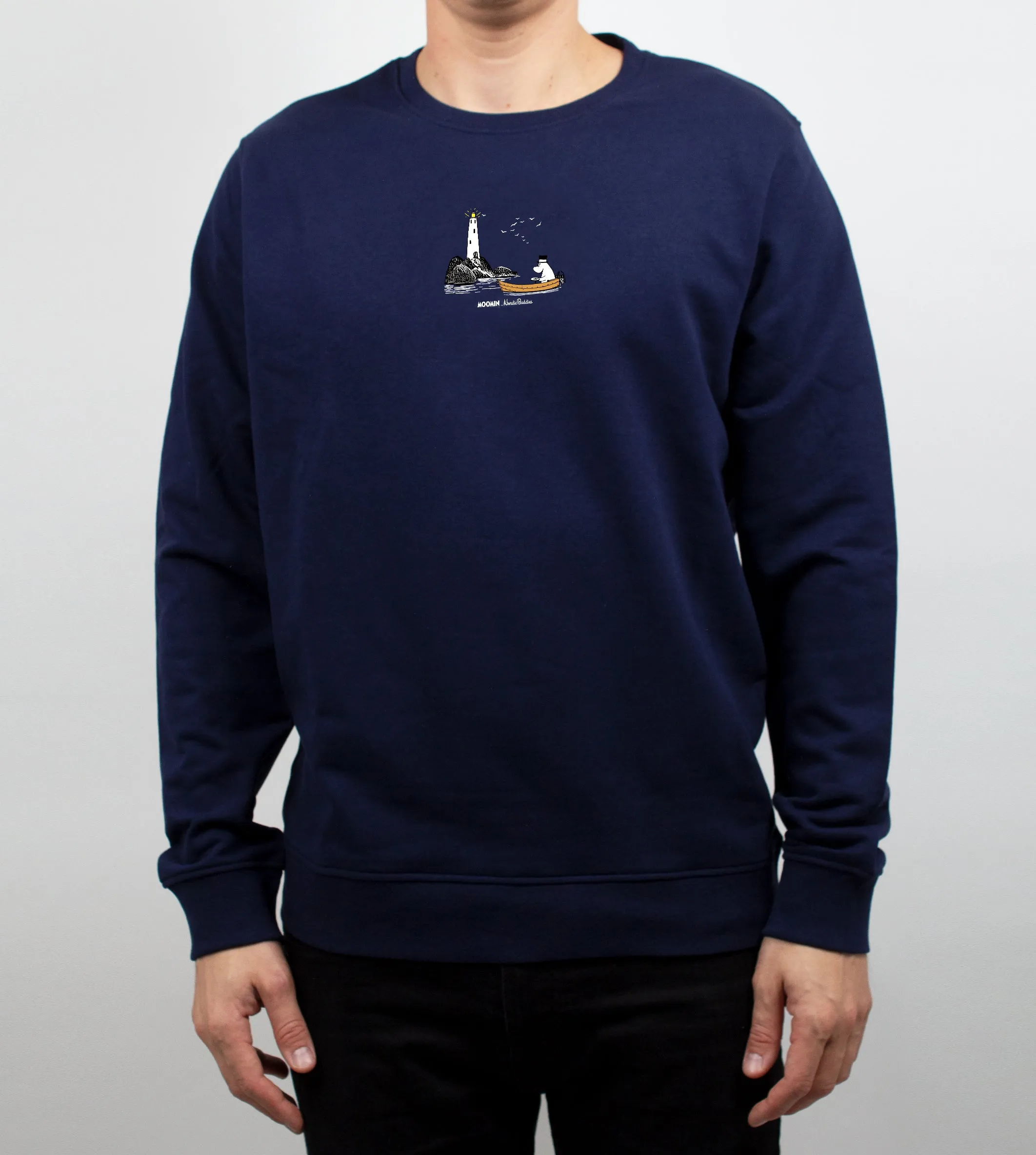 Organic Premium College Moominpappa - Navy