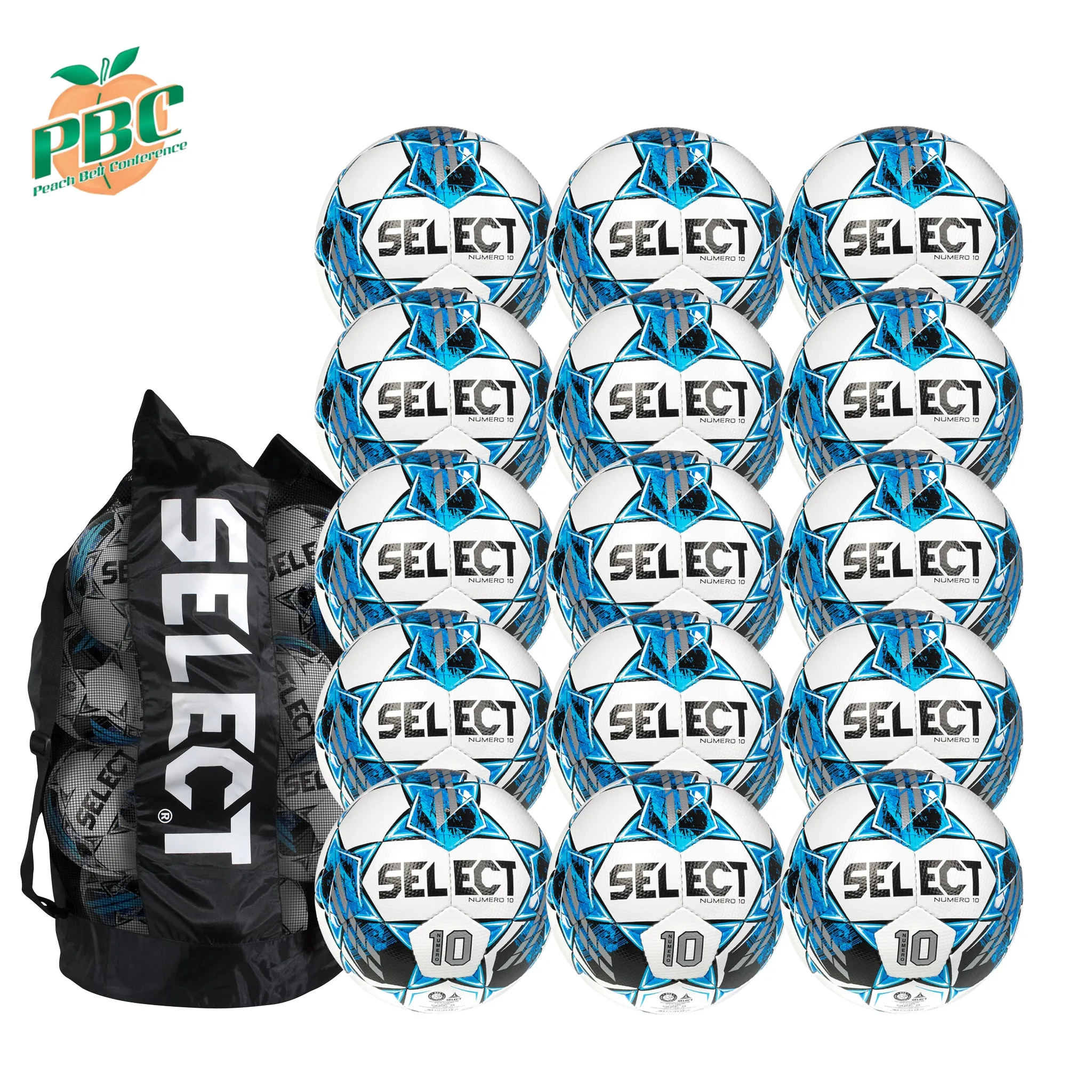 PBC Numero 10 v22 Pack - 15 Balls   Duffle