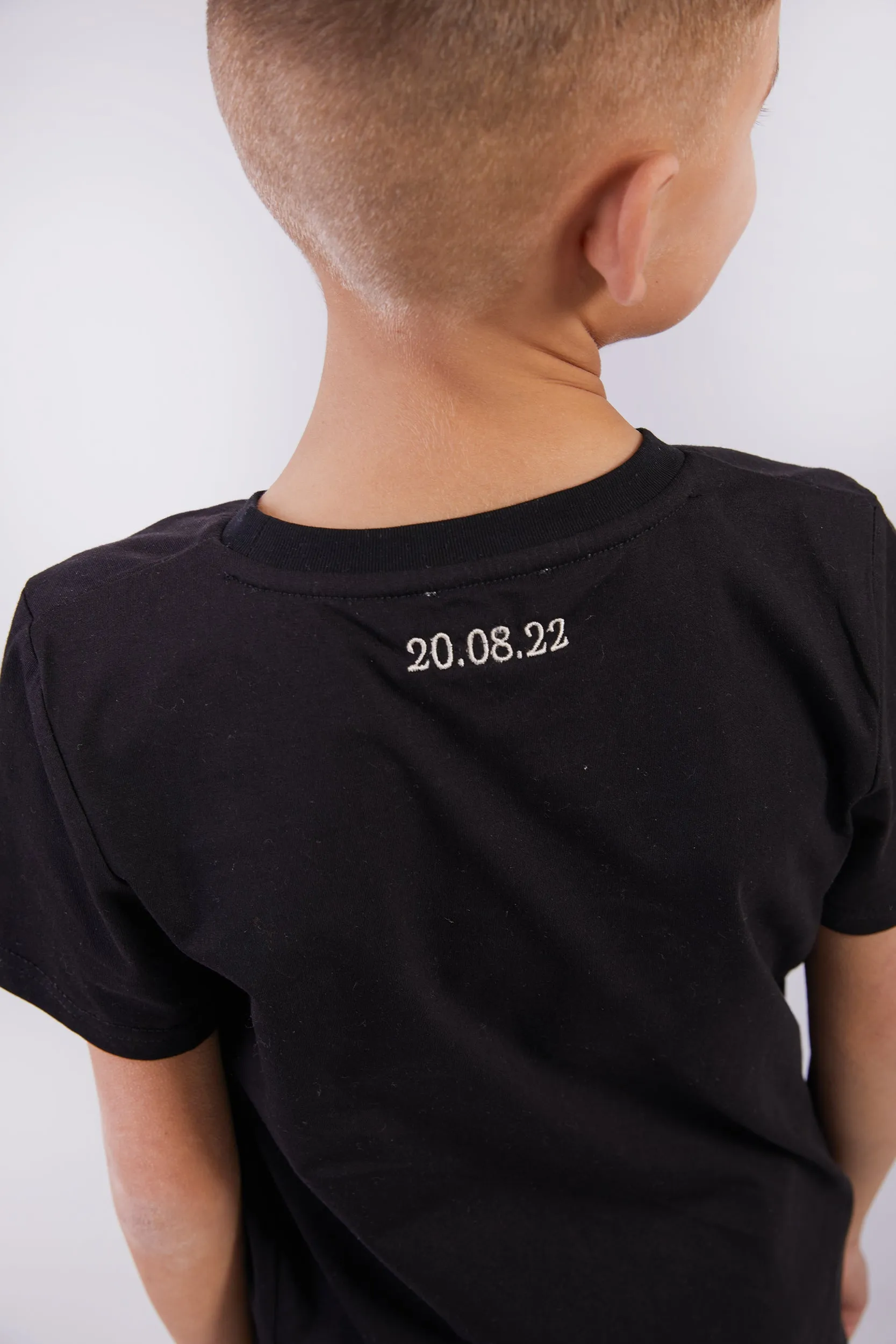 Personalised Boys Short Pyjama Set - Black