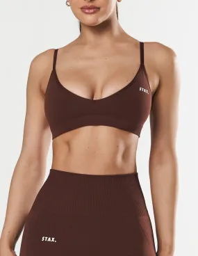 Premium Seamless Bralette - Umber