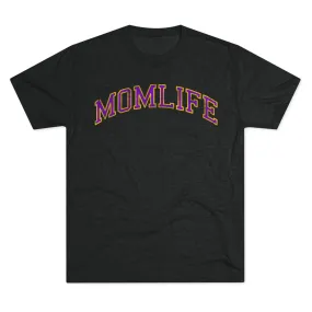 PURPLE and GOLD Football Mom Shirt