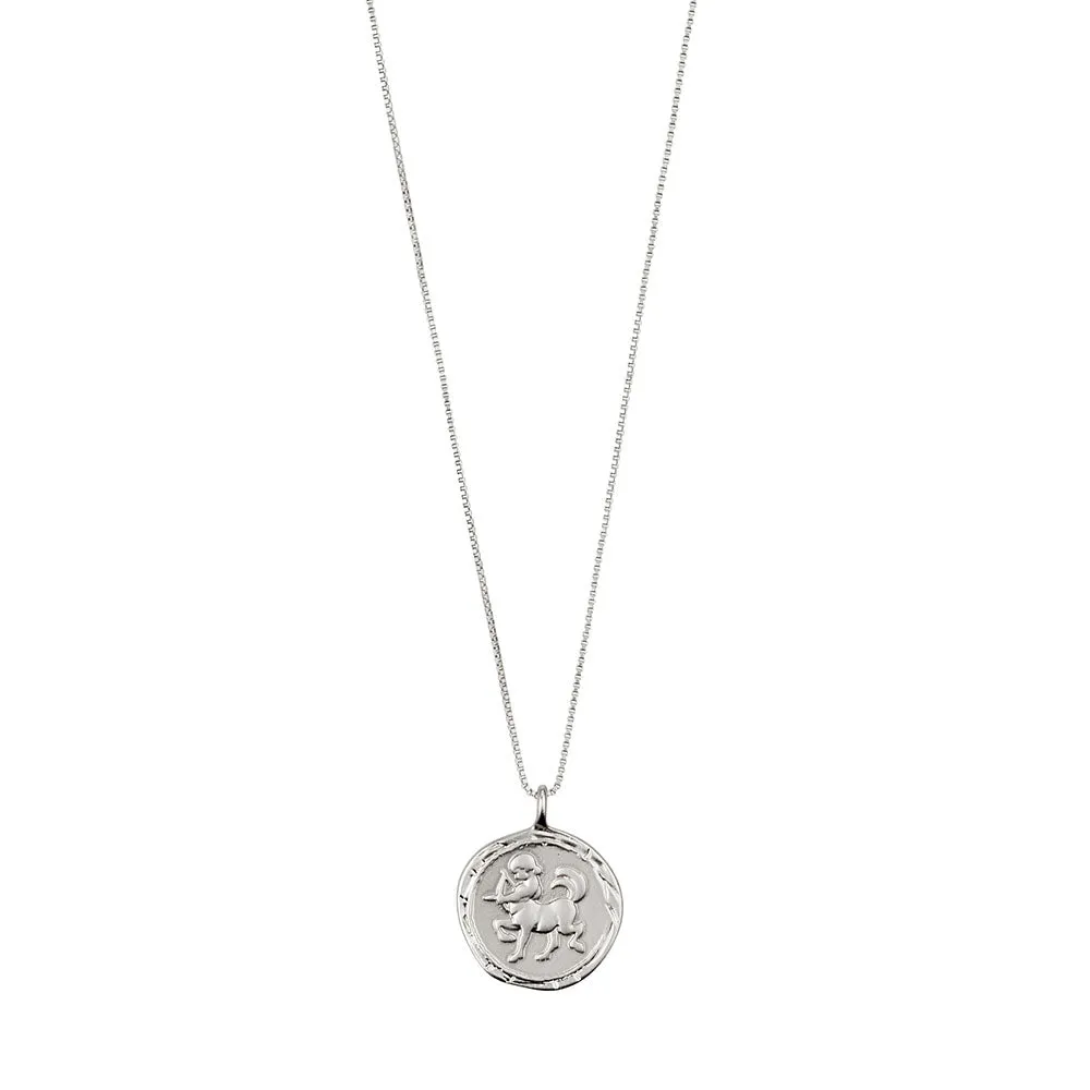 Sagittarius Silver Plated Necklace