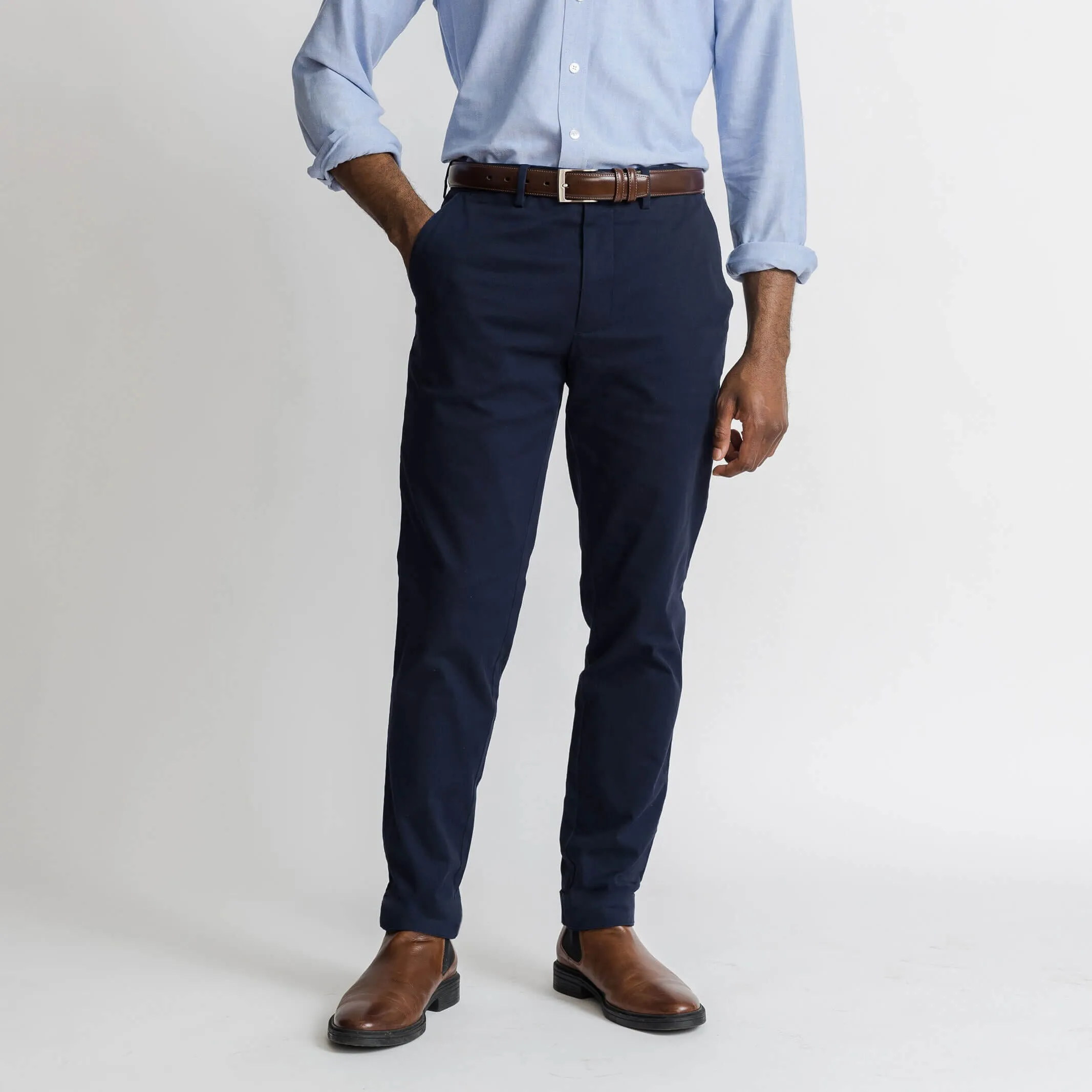 The Navy Richmond Chino Custom Pant