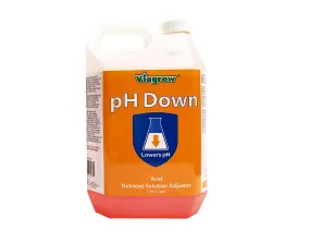 Viagrow 1 Gallon pH Down Liquid Nutrient Adjusting Solution - Acid